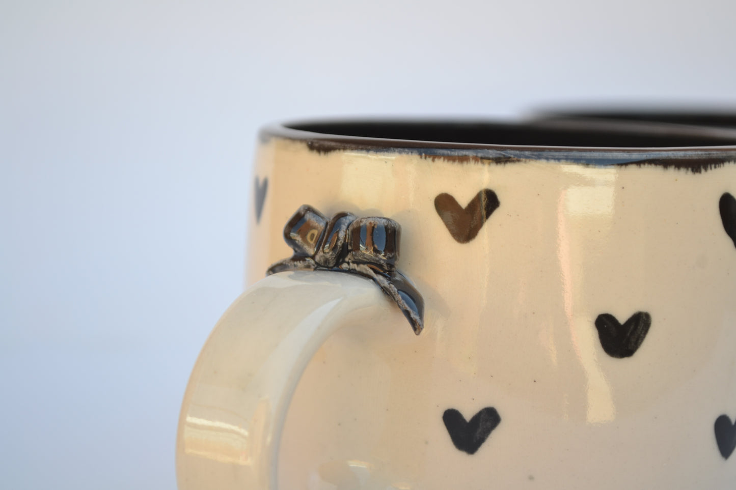 Hearts Bow Mug