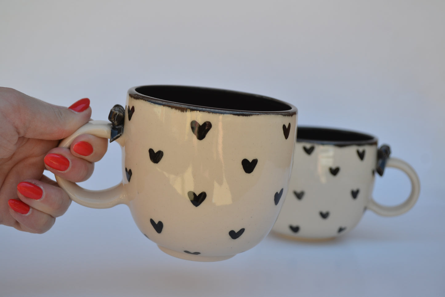Hearts Bow Mug