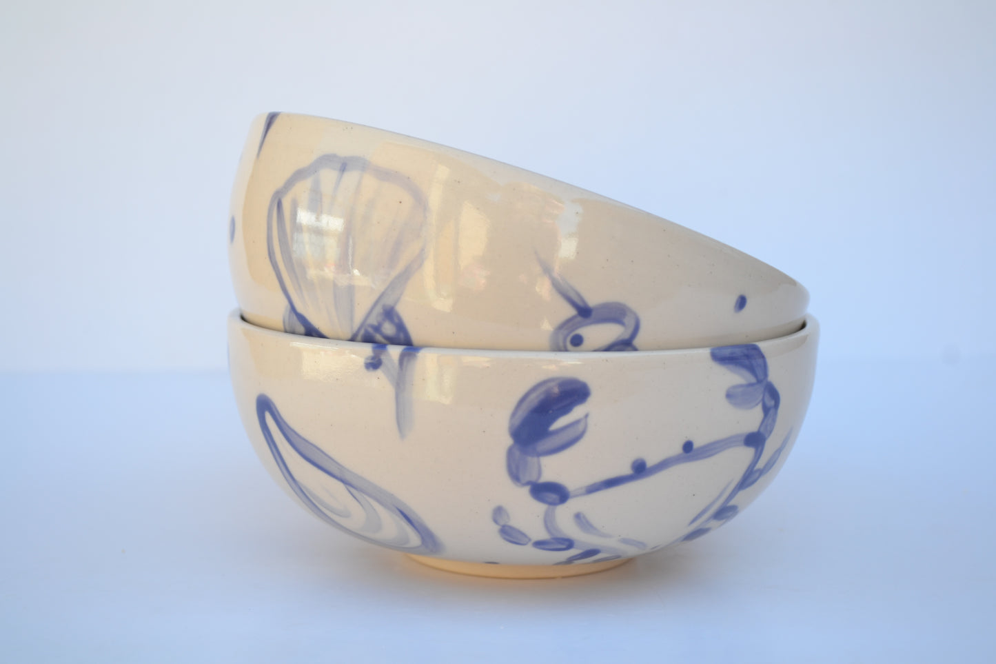 The Summery Girly Pasta Bowl set of 2