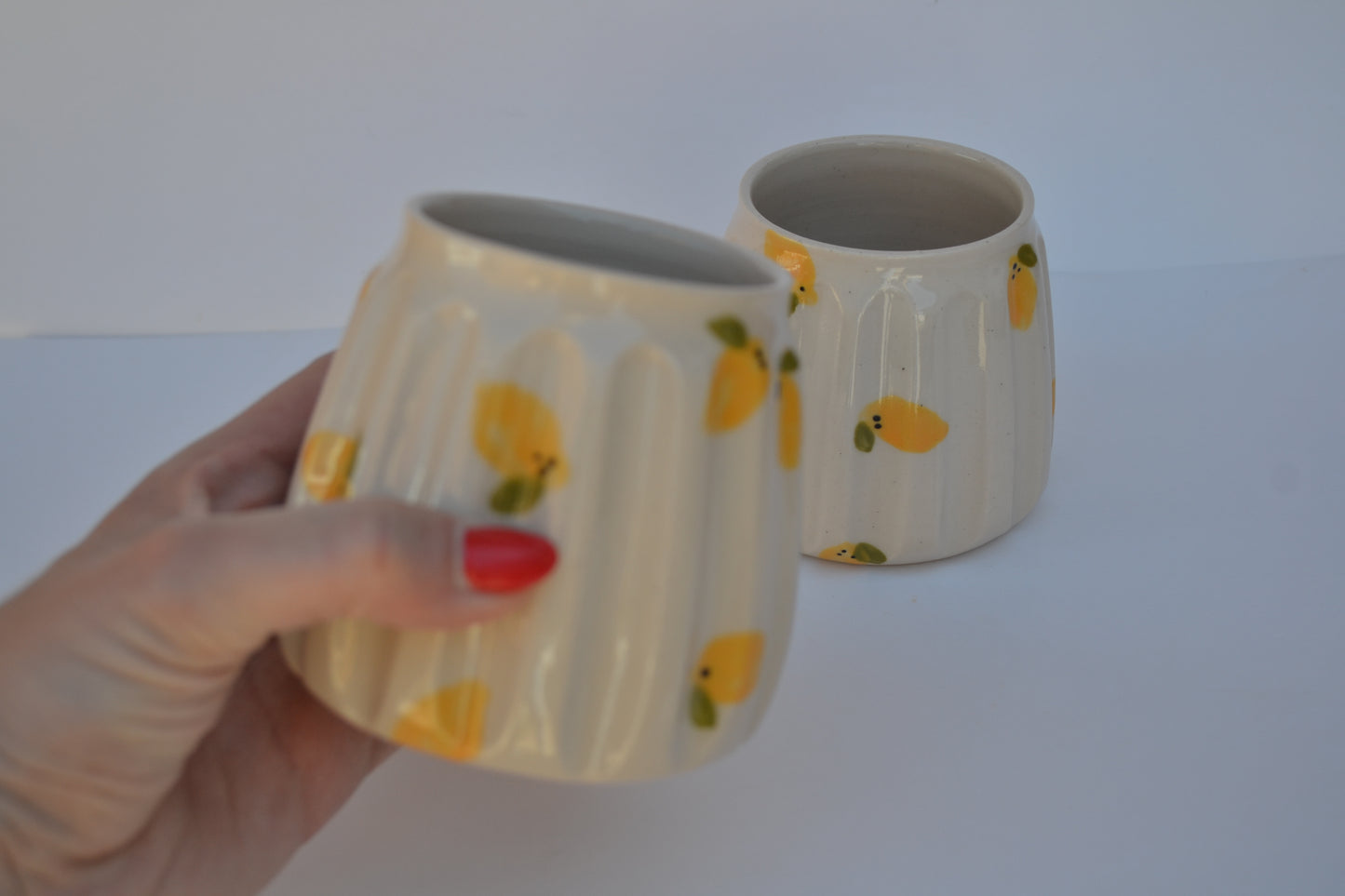 Lemons Jam Jar Tumbler