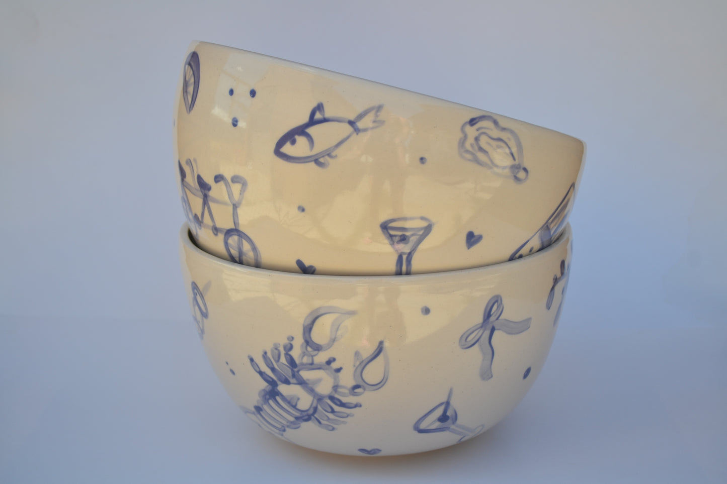 The Summery Girly Serving Bowl Medium