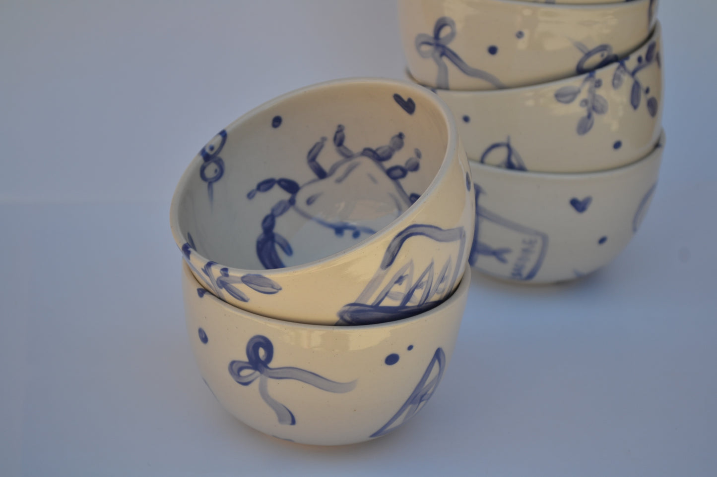 The Summery Girly Breakfast Bowl set of 2