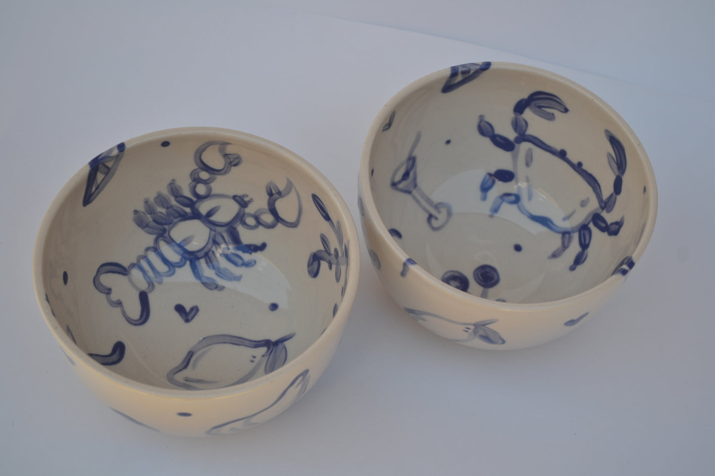 The Summery Girly Breakfast Bowl set of 2