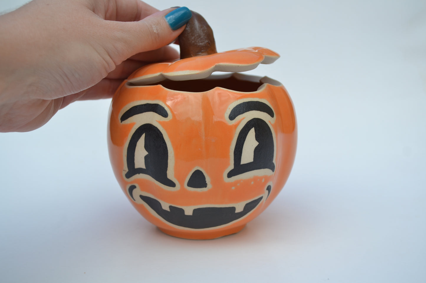 Retro Pumpkin Jar Medium 2