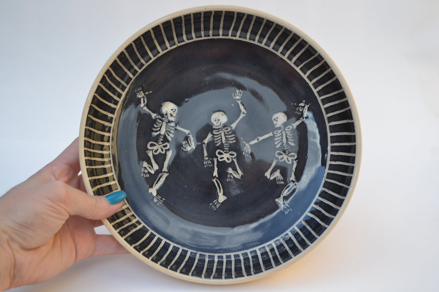 Dancing Skeletons Plate
