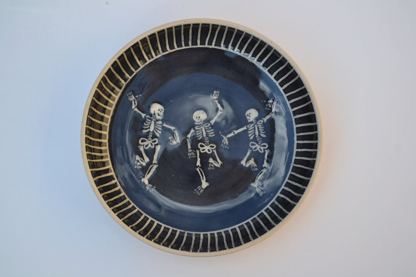 Dancing Skeletons Plate