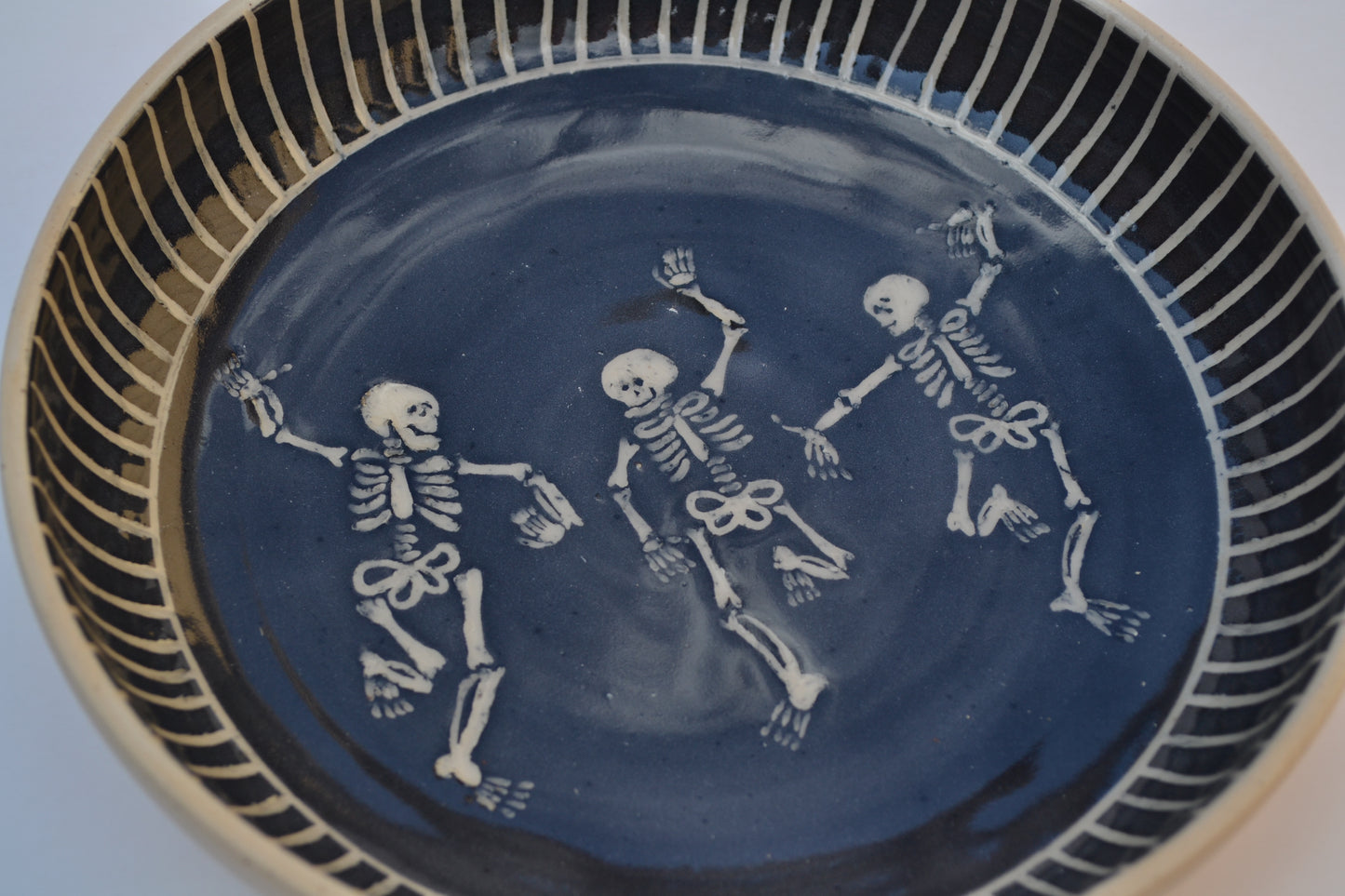 Dancing Skeletons Plate