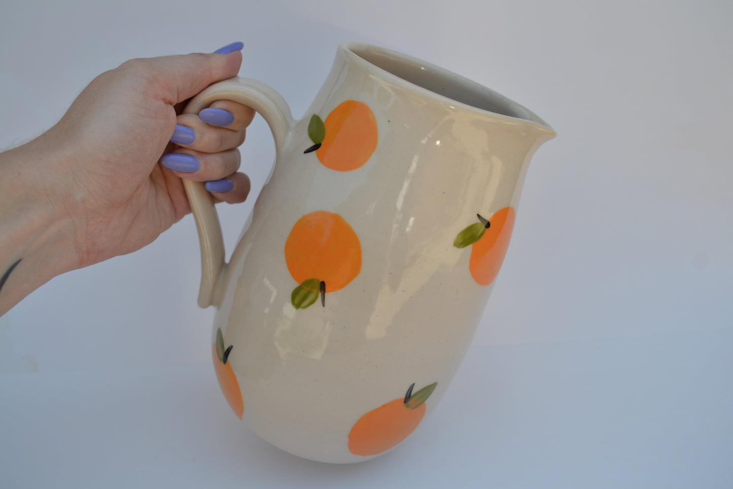 Oranges Pitcher