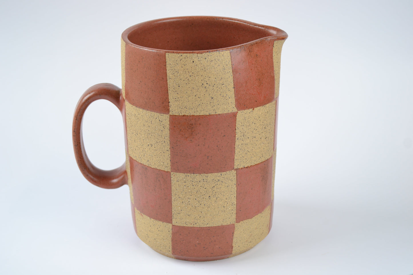 Salmon Checker Pitcher