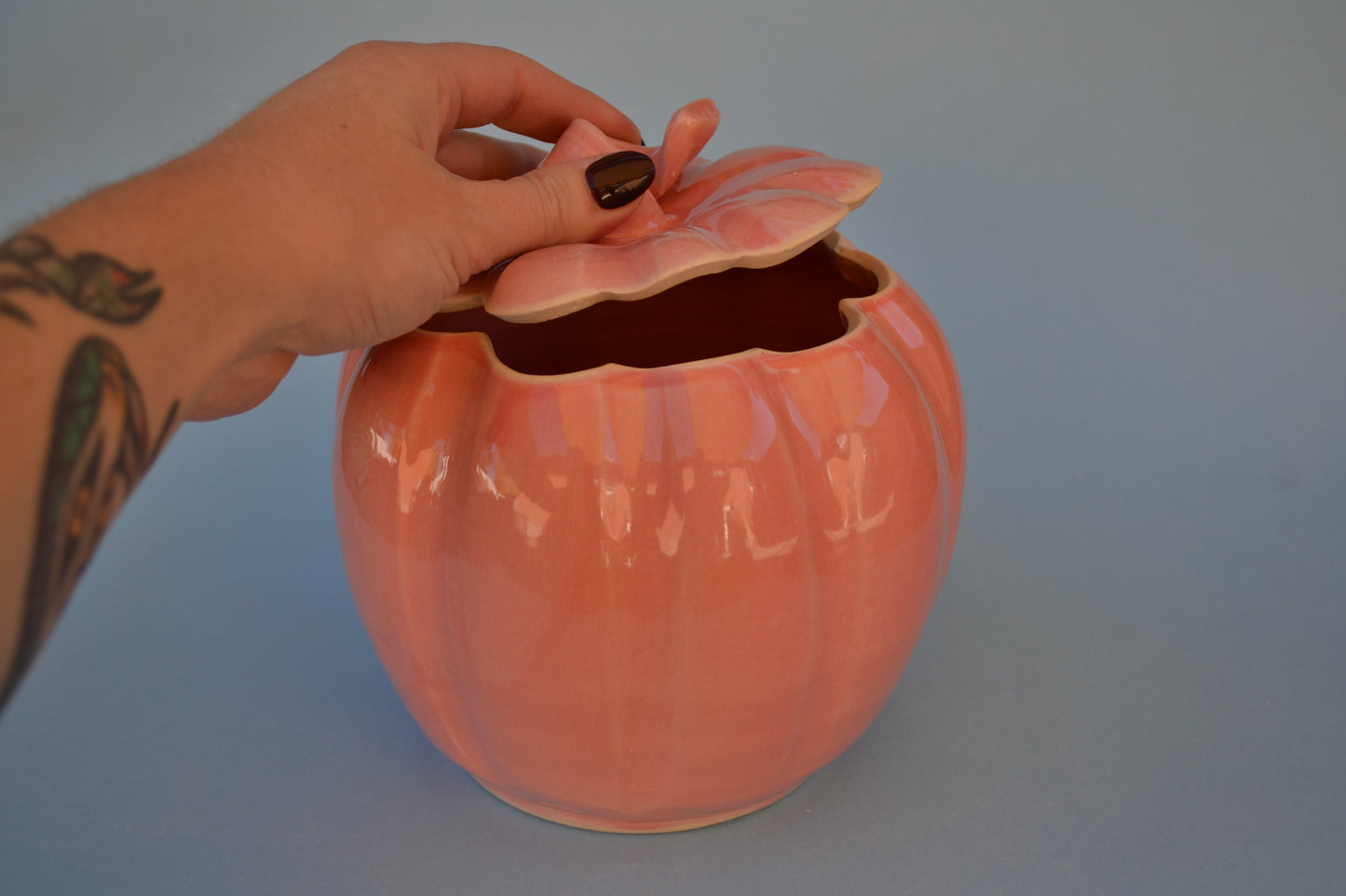 Pink Pumpkin Jar Large