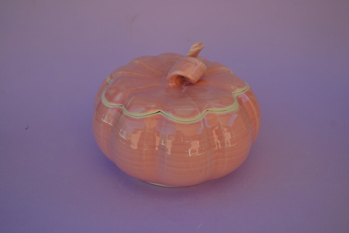 Pink Pumpkin Jar Medium