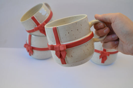 Christmas Bow Mug