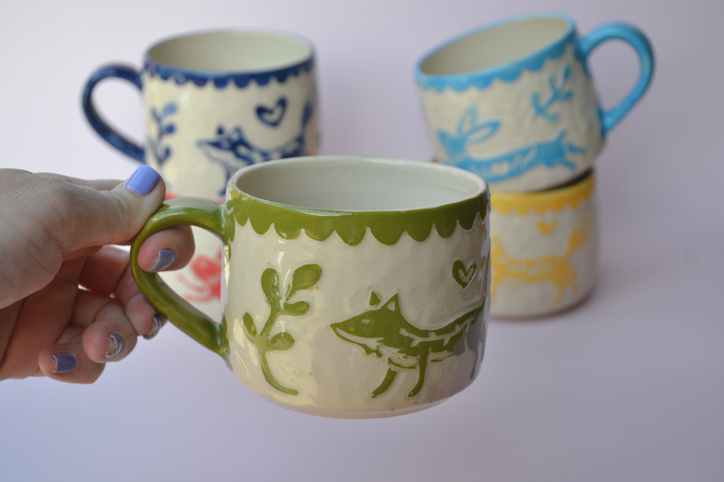 Fox & Hare Scandi Mug
