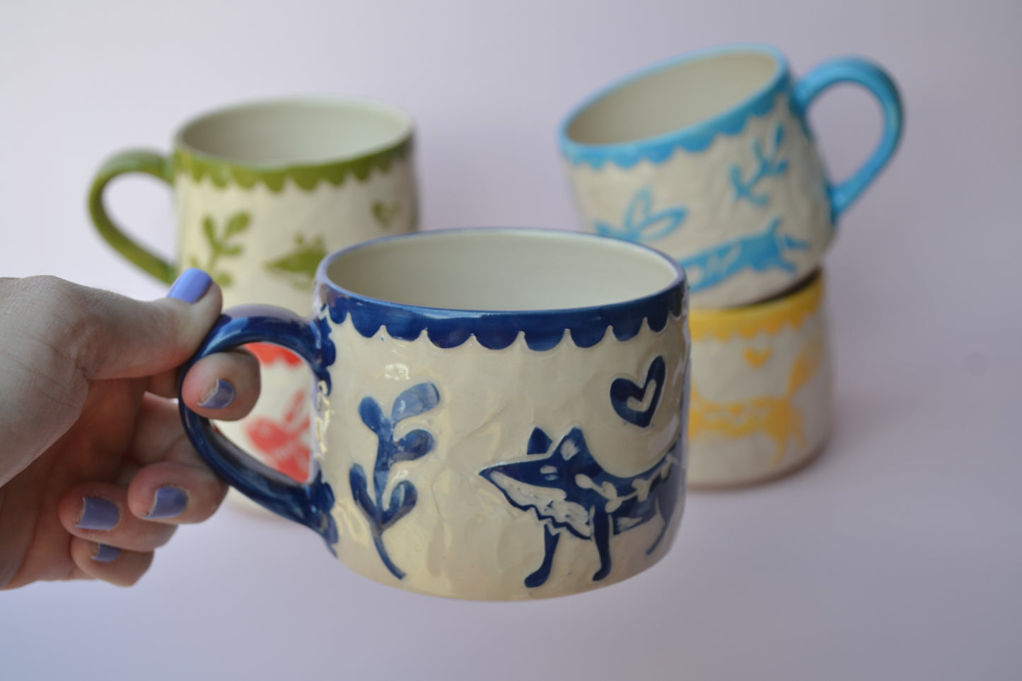 Fox & Hare Scandi Mug