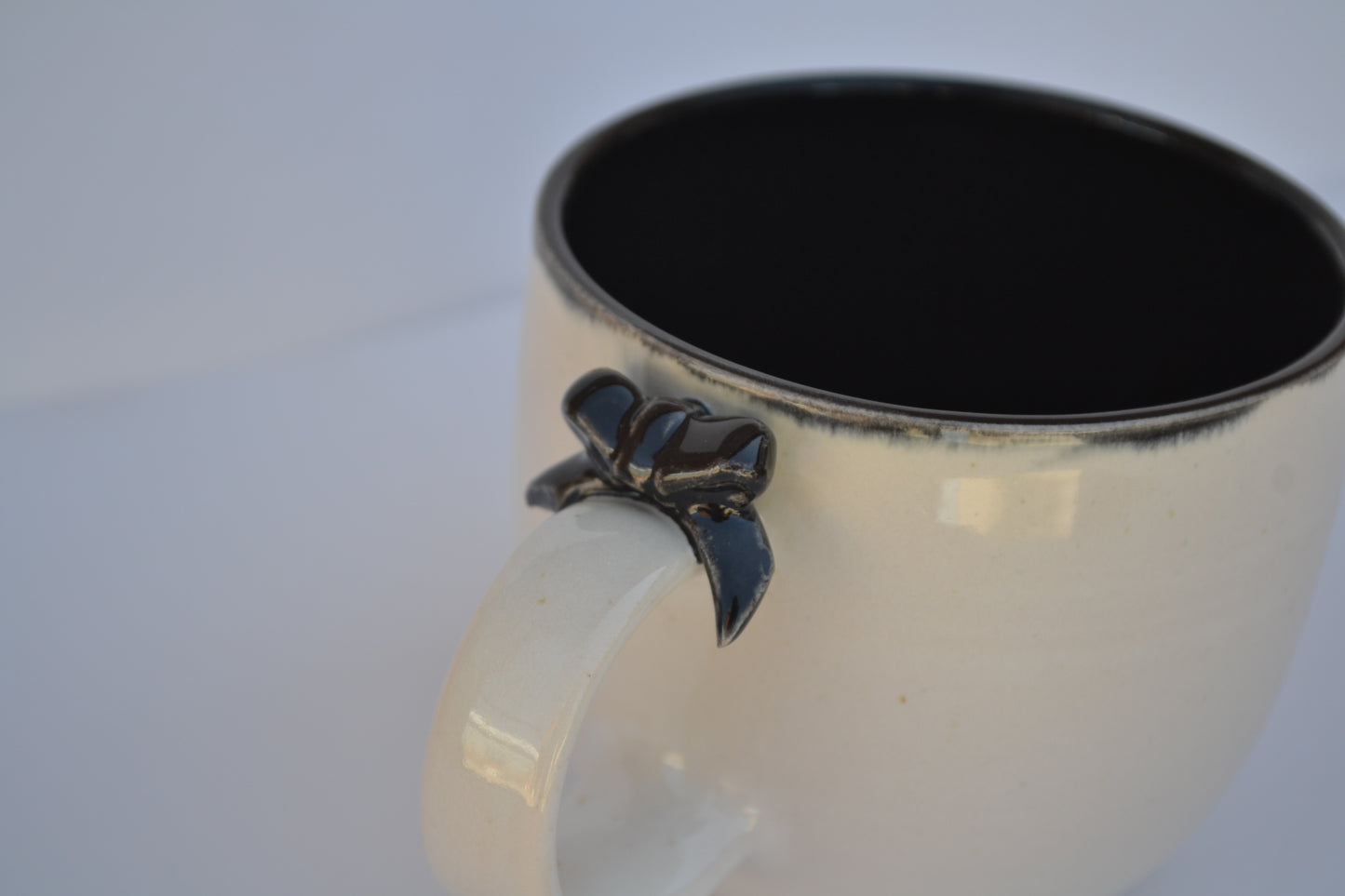 Black & White Bow Mug