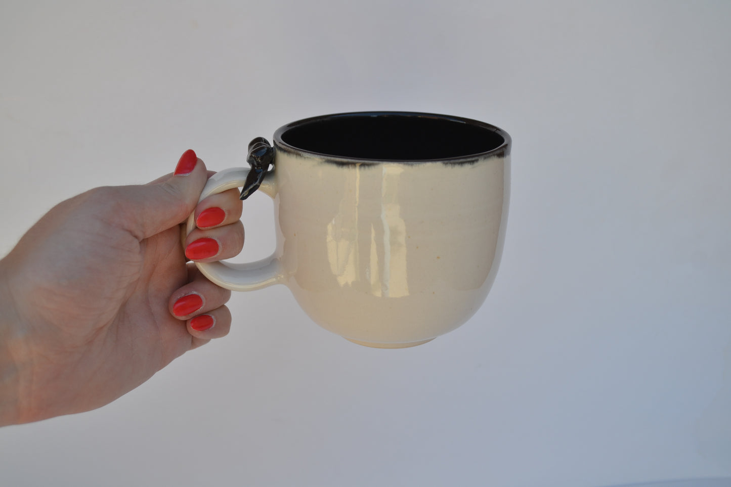 Black & White Bow Mug