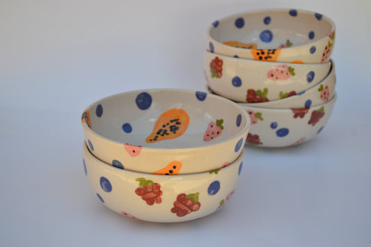 Fruity Pasta Bowl set of 2