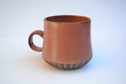 Modern Facet Mug Salmon