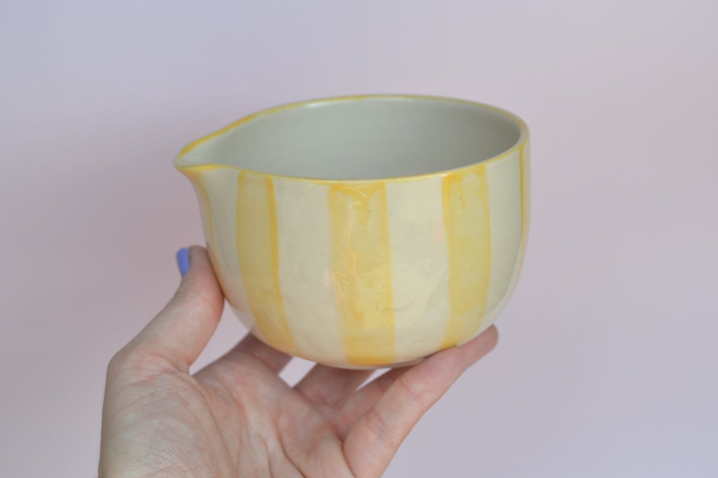 Stripes Matcha Bowl