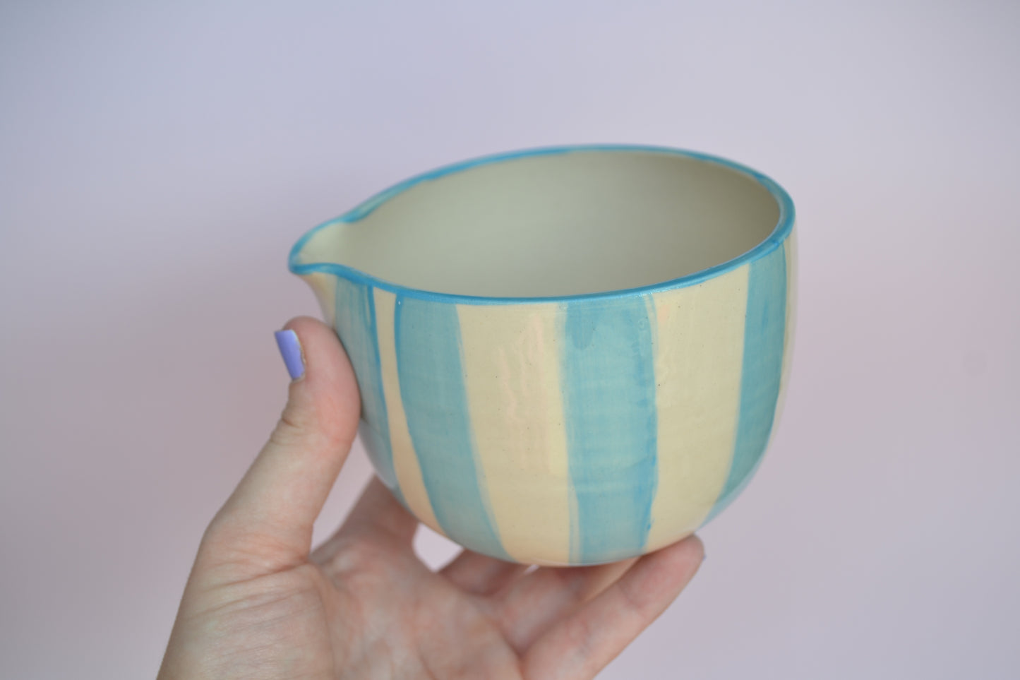 Stripes Matcha Bowl