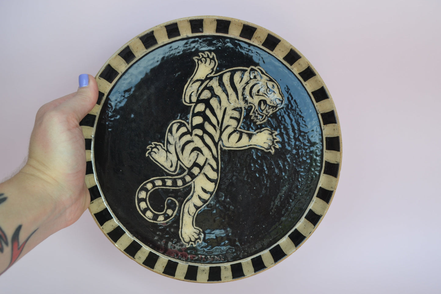 Traditional Tiger Plate