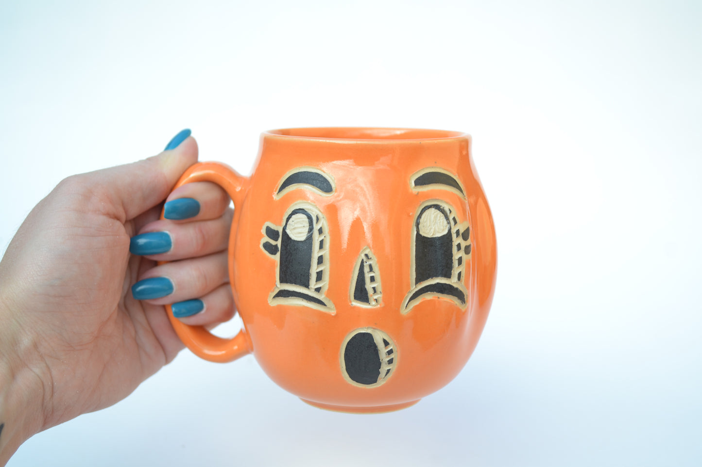 Retro Jack-o-lantern Mug 2