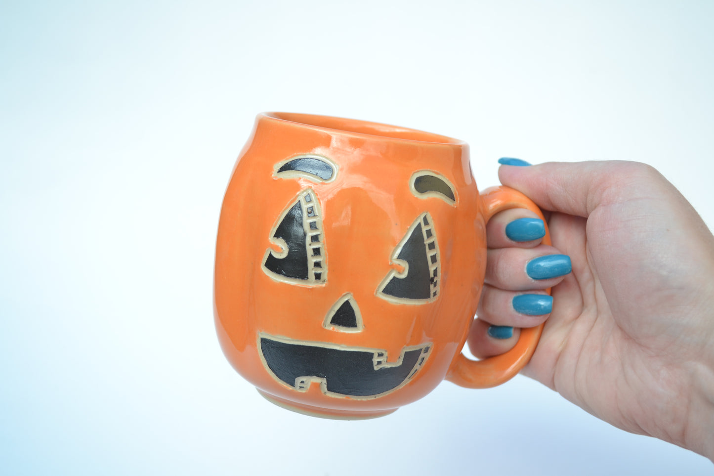 Retro Jack-o-lantern Mug 1