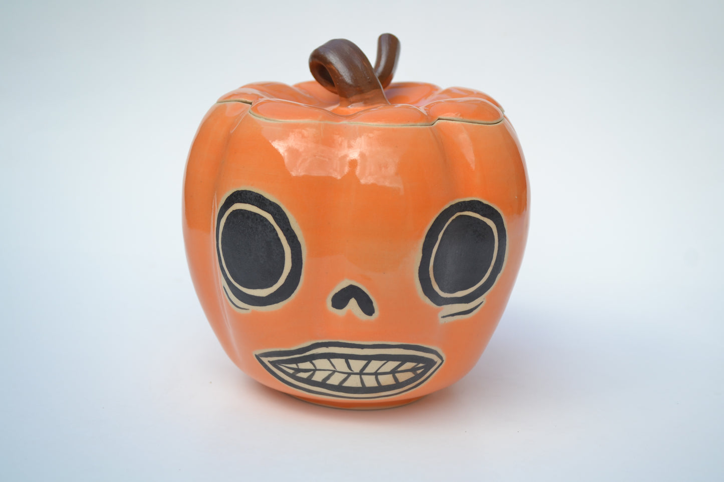 Retro Pumpkin Jar Large 4