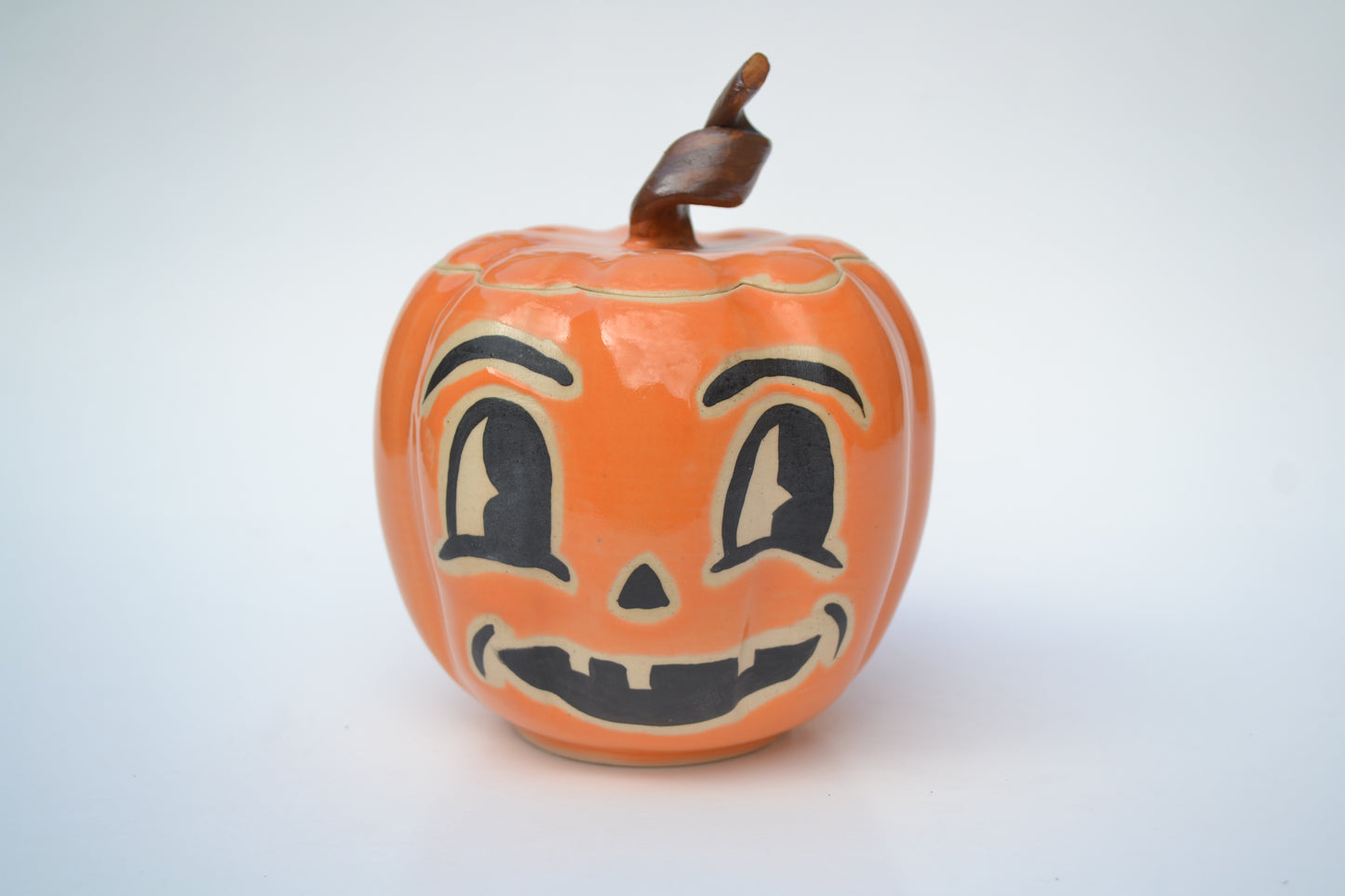 Retro Pumpkin Jar Medium 1