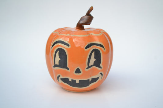 Retro Pumpkin Jar Medium 1