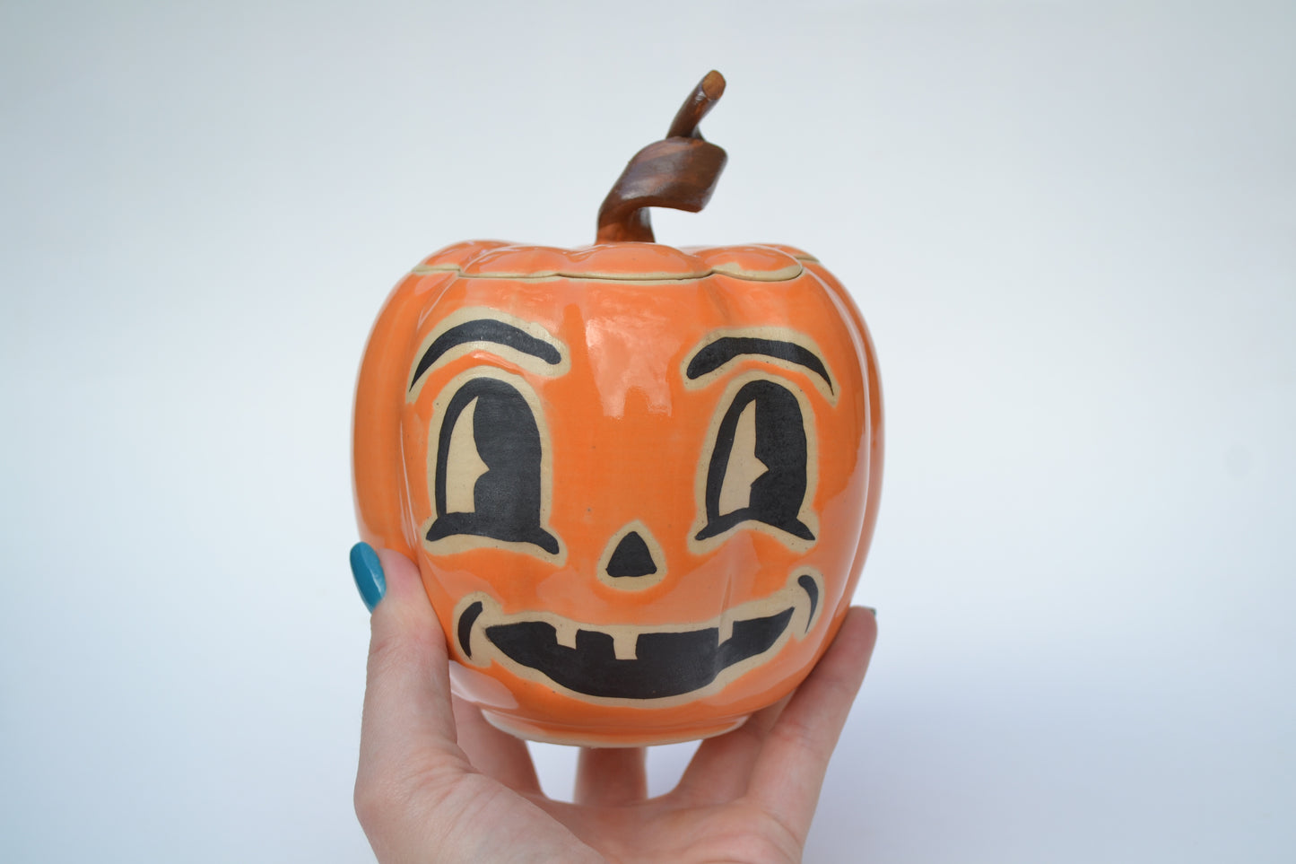 Retro Pumpkin Jar Medium 1