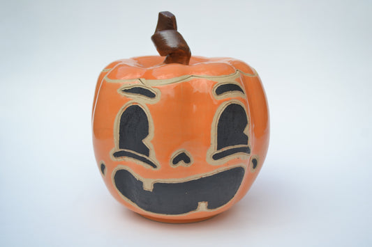 Retro Pumpkin Jar Large 2