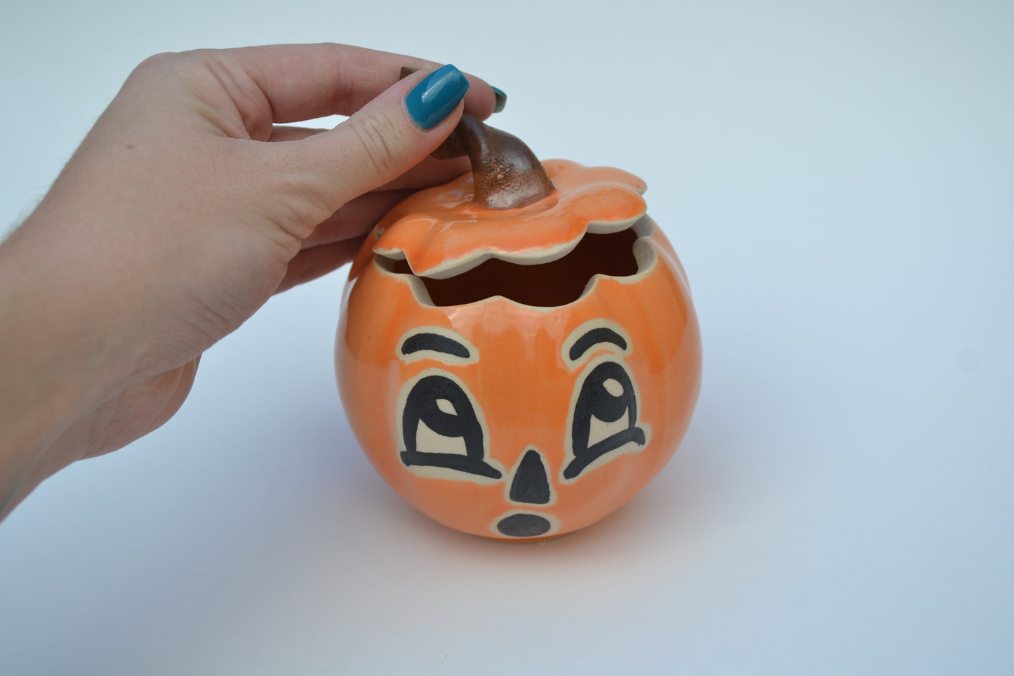 Retro Pumpkin Jar Small 2