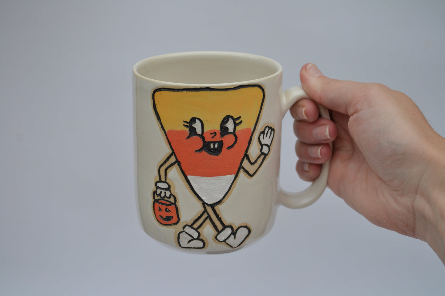 Retro Trick-or-Treaters Mug