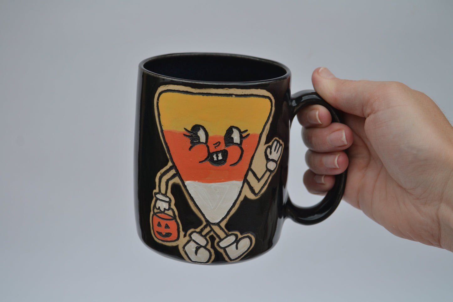 Retro Trick-or-Treaters Mug