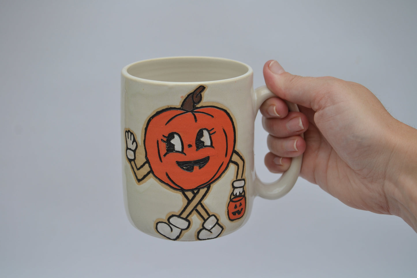 Retro Trick-or-Treaters Mug