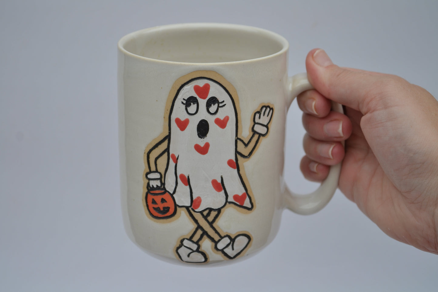 Retro Trick-or-Treaters Mug