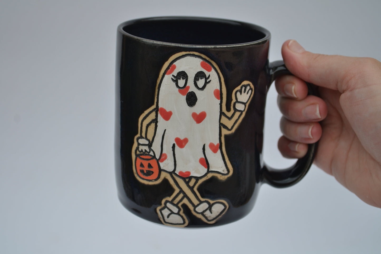 Retro Trick-or-Treaters Mug
