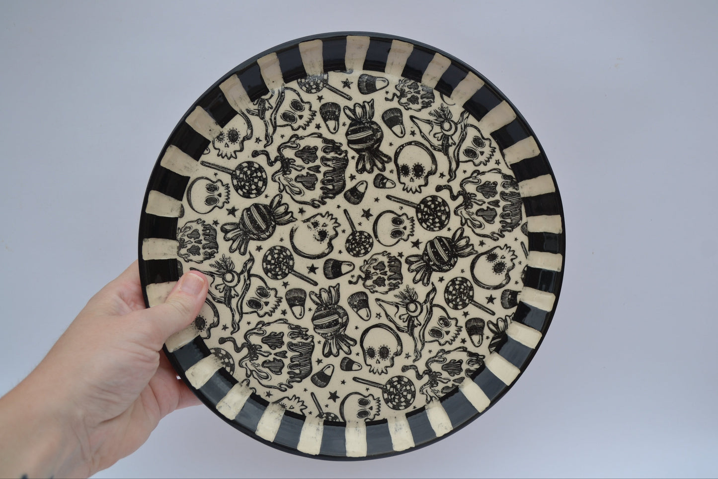 Candy & Skulls Plate