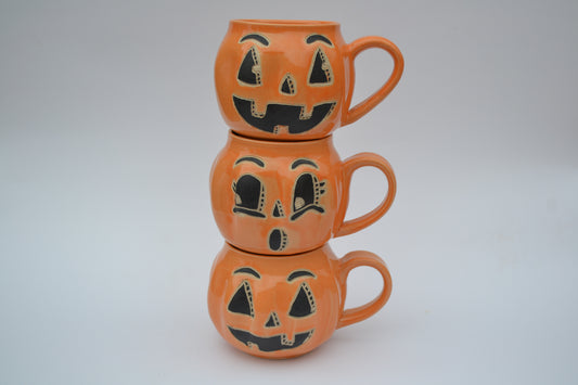 Retro Jack-o-Lantern Mug