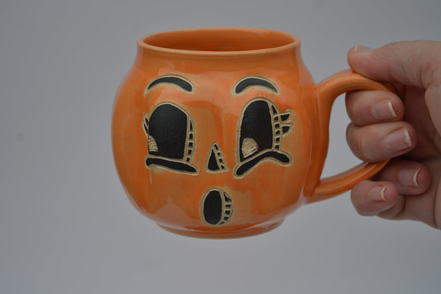 Retro Jack-o-Lantern Mug