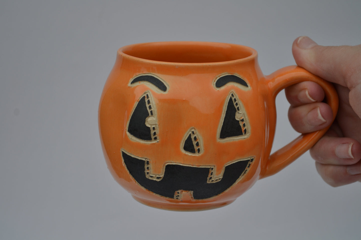 Retro Jack-o-Lantern Mug