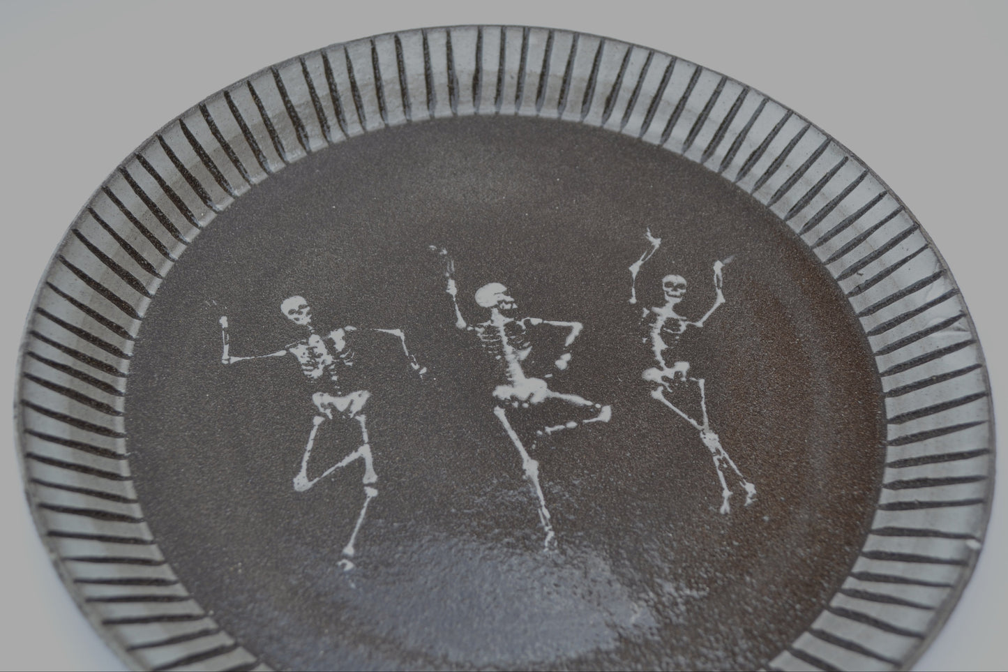 Dancing Skeletons Plate