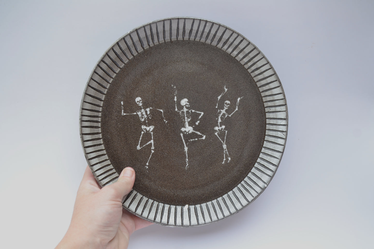 Dancing Skeletons Plate