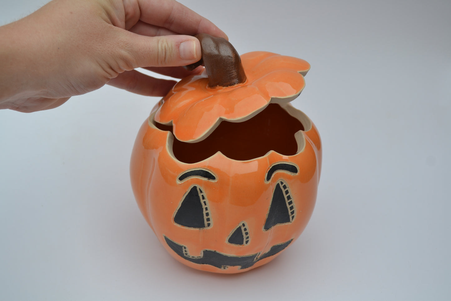 Retro Pumpkin Jars