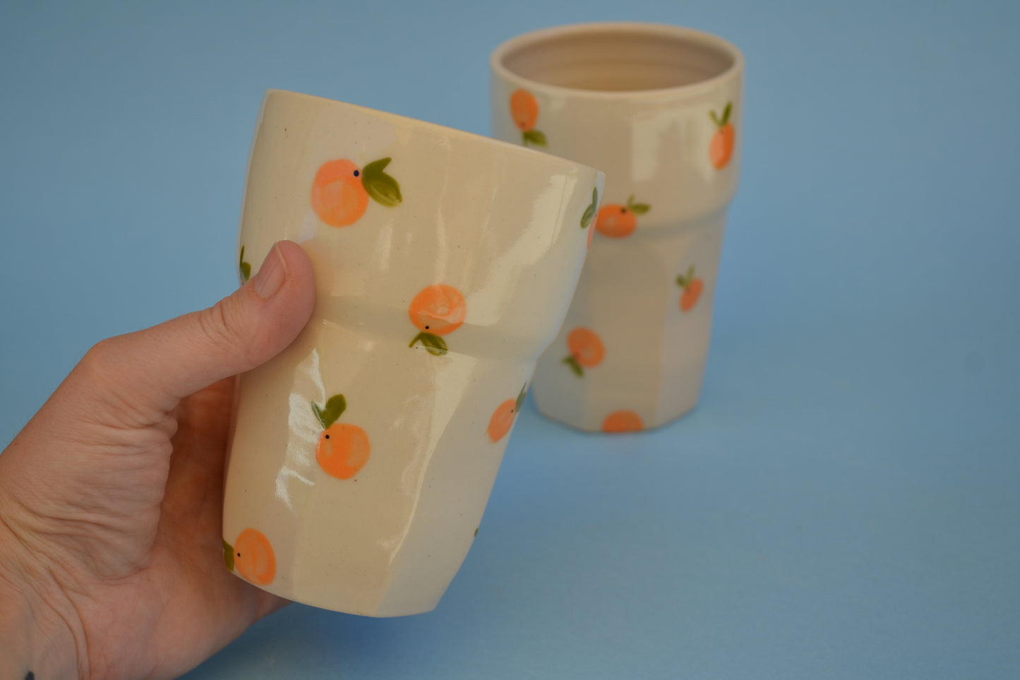 Clementine Facetted Cup