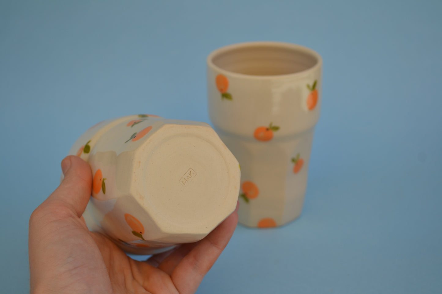 Clementine Facetted Cup