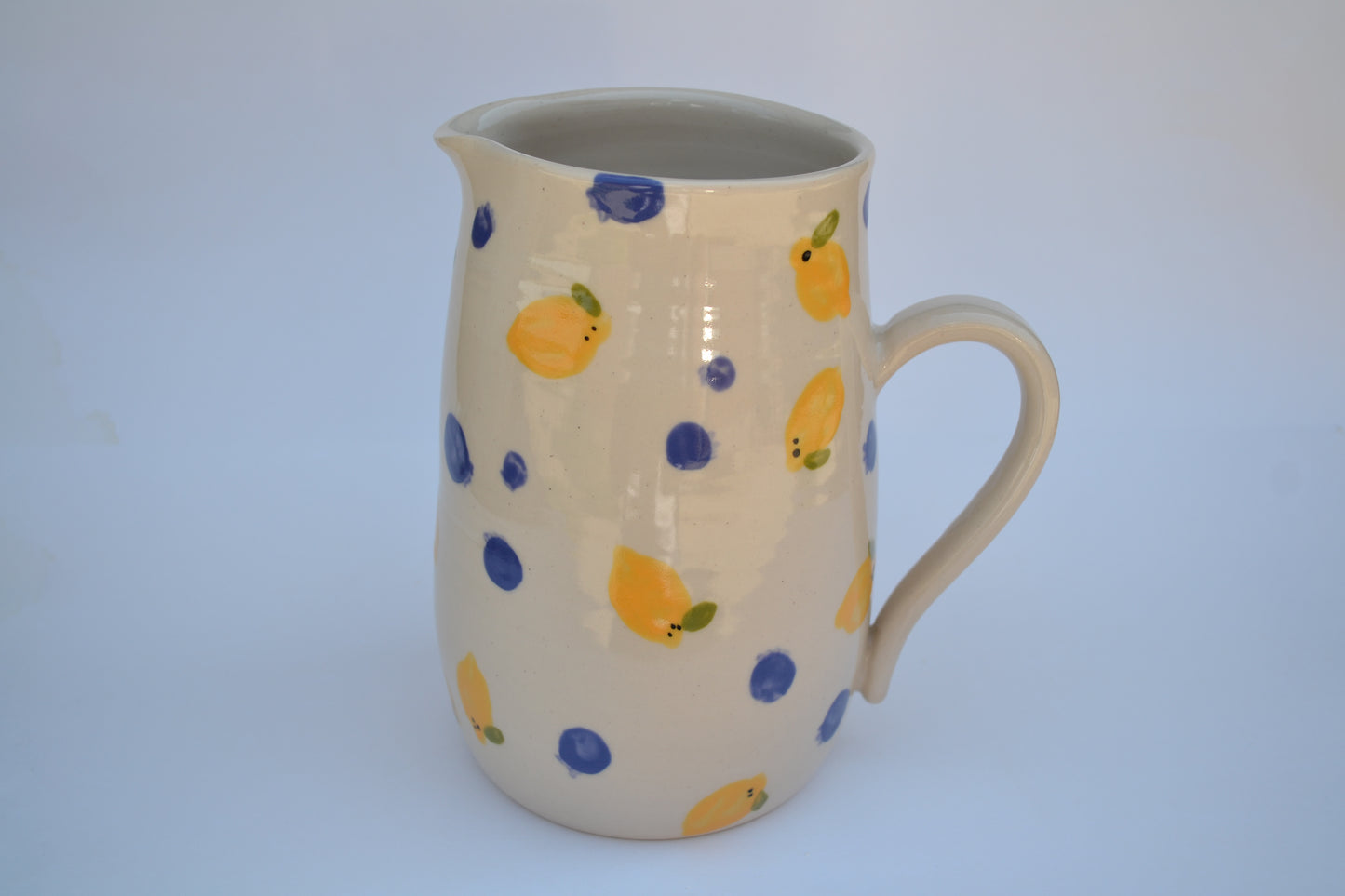 Lemons & Blueberries Pitcher