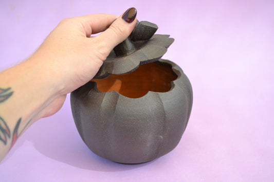 Black Pumpkin Jar 3