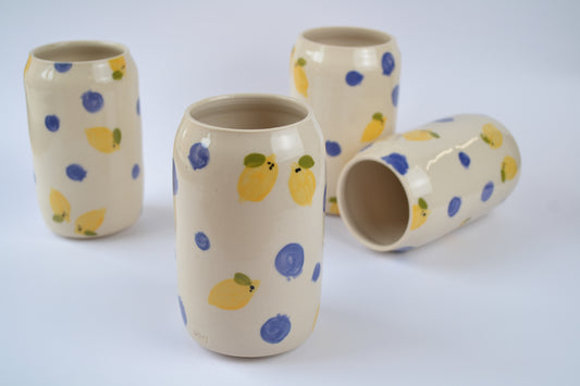 Lemons & Blueberries Emilie Cup